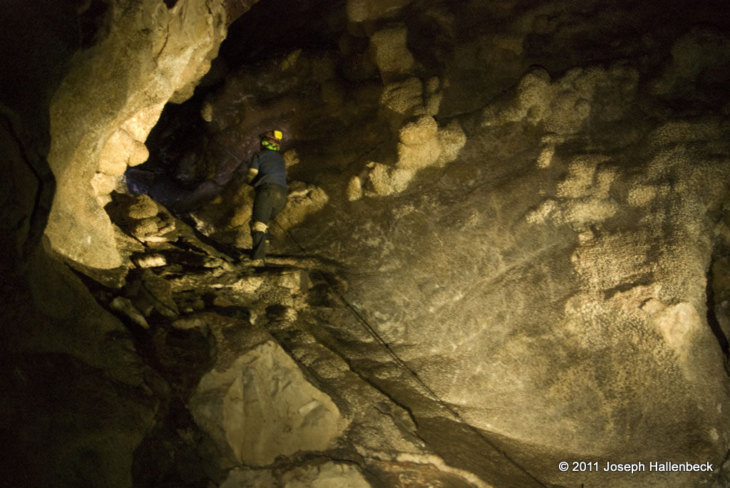Aubria Ascending the Wild Caving Rope Assist at
JECA