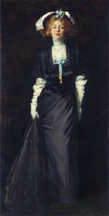 Robert Henri, Jessica Penn in Black with White
Plumes