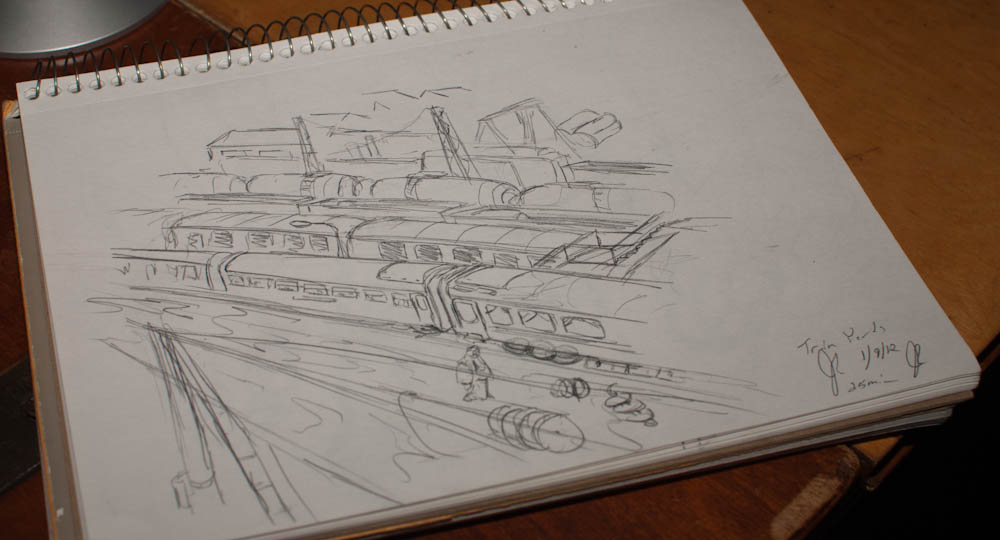 Trains Sketch