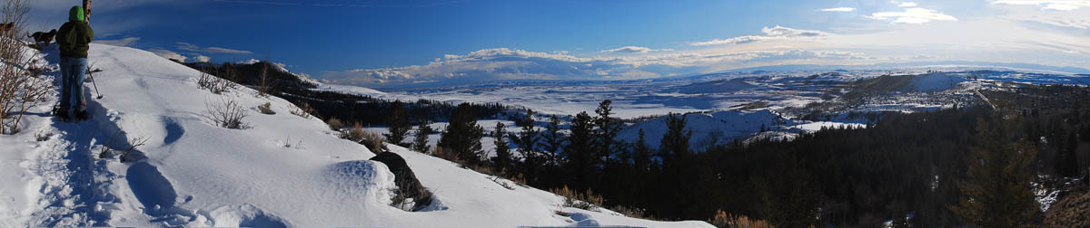 View from Sweeney Ridge in February
